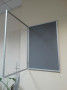Доска витрина фетровая серая 60х90 см - витрина фетровая серая