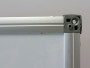 Магнитно-маркерная доска Стандарт 90x120 керамическая - Скрытое крепление доски к стене