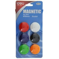 Магниты для магнитно-маркерных досок 6 штук 