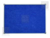 Доска для заметок текстильная синяя
